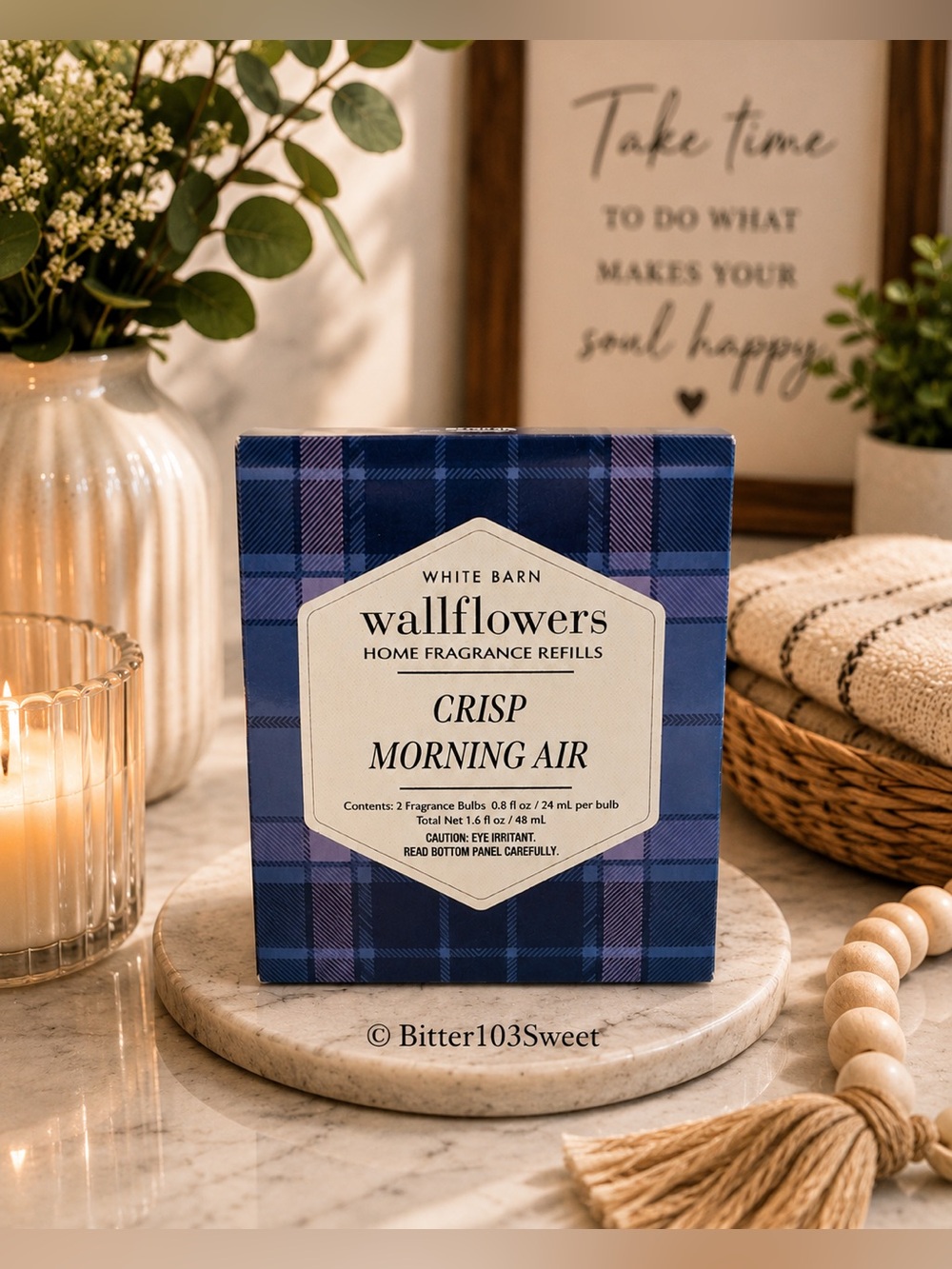 BBW | White Barn Crisp Morning Air Wallflower Refills